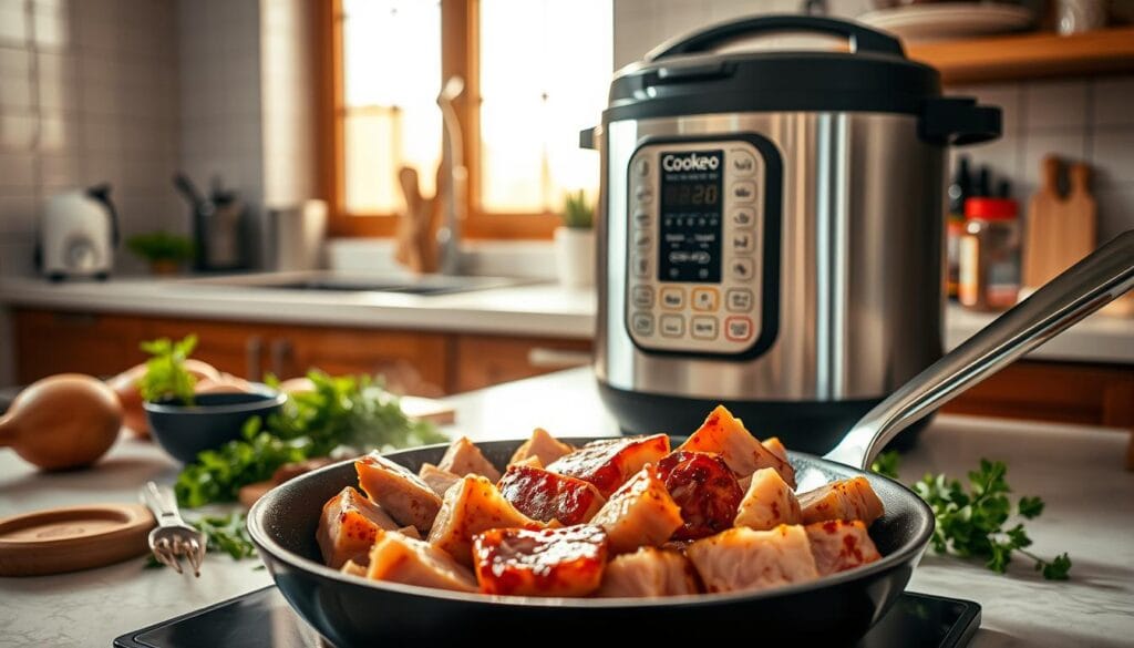 préparation de sauté de porc