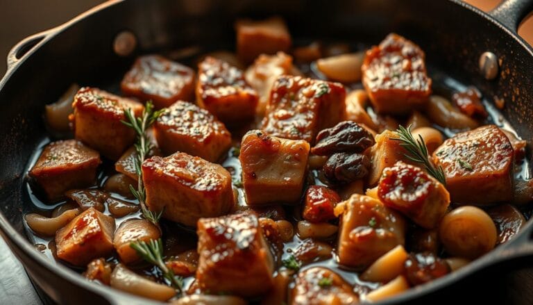 saute de porc